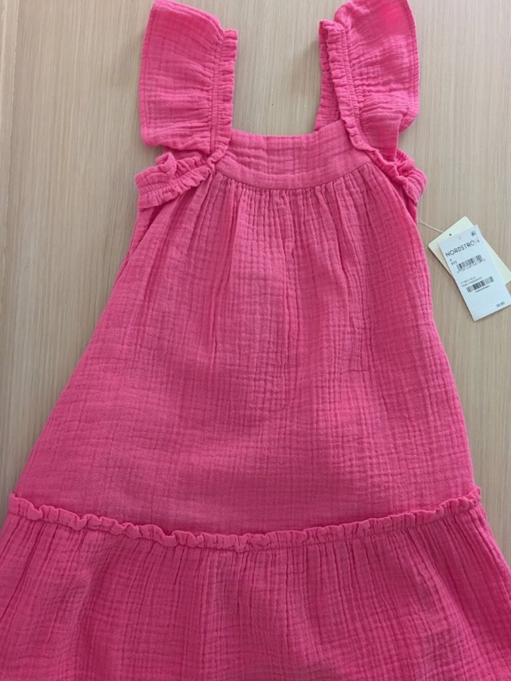 Nordstrom Tucker+Tate, Magenta Pink Fandango Dress, Size 5T